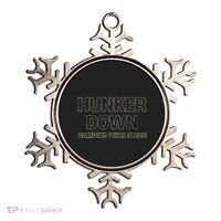 Hunker Down Camping With Steve Simple Graphic Ornament thumb 0