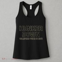 Hunker Down Camping With Steve Simple Graphic Women's Tank Top thumb 3