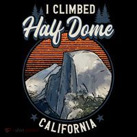 Half Dome Climbers Tees I Climbed Half Dome California Doggie Tank thumb 4