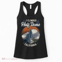 Half Dome Climbers Tees I Climbed Half Dome California Women's Tank Top thumb 0