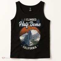 Half Dome Climbers Tees I Climbed Half Dome California Tank Top thumb 2