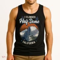 Half Dome Climbers Tees I Climbed Half Dome California Tank Top thumb 3