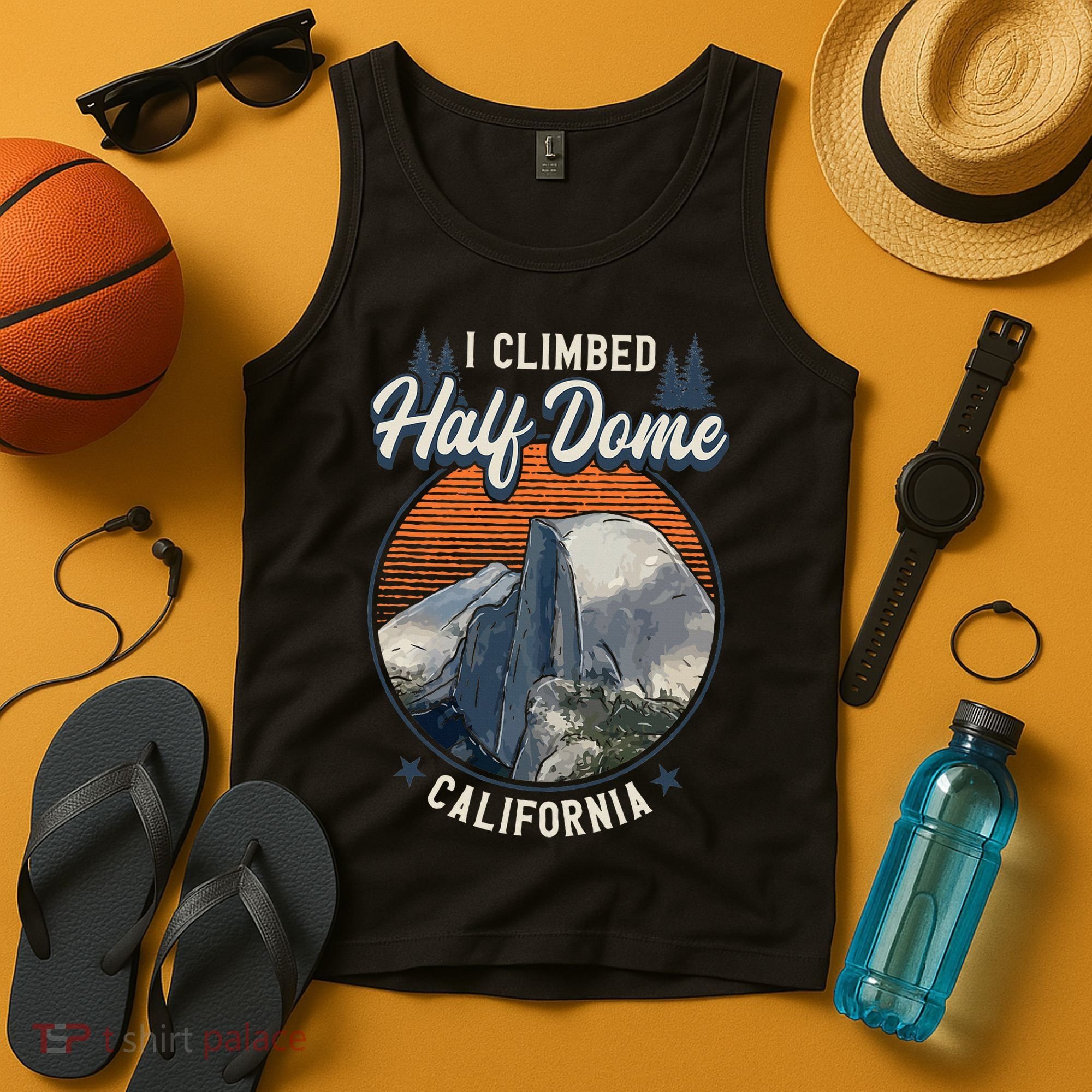 Half Dome Climbers Tees I Climbed Half Dome California Tank Top
