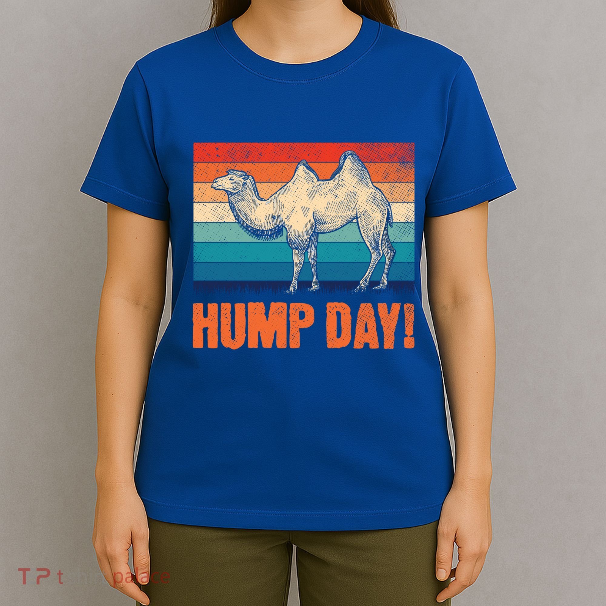 Hump Day Camel Vintage Retro Funny Gift T-Shirt