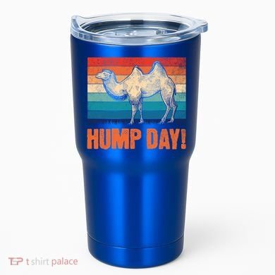 Hump Day Camel Vintage Retro Funny Gift Tumbler