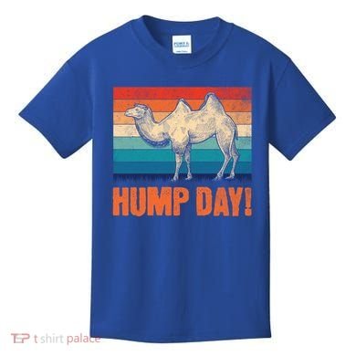 Hump Day Camel Vintage Retro Funny Gift Kids T-Shirt