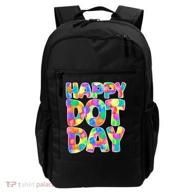 Happy Dot Day Colorful Fun Backpack