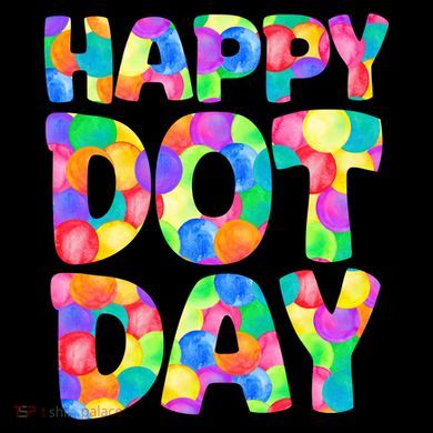 Happy Dot Day Colorful Fun Kids Colorblock Raglan Jersey