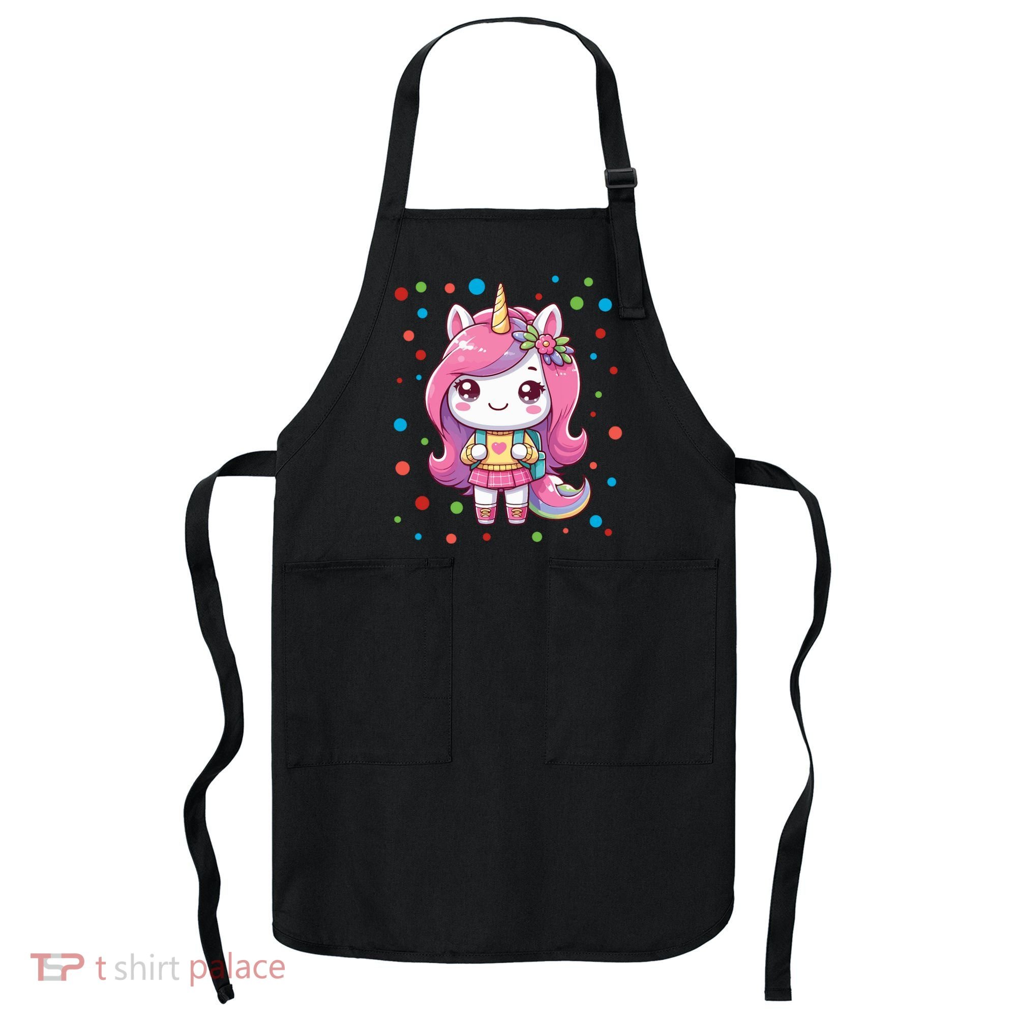 Happy Dot Day Unicorn Dots For Girl Apron