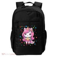Happy Dot Day Unicorn Dots For Girl Backpack thumb 0