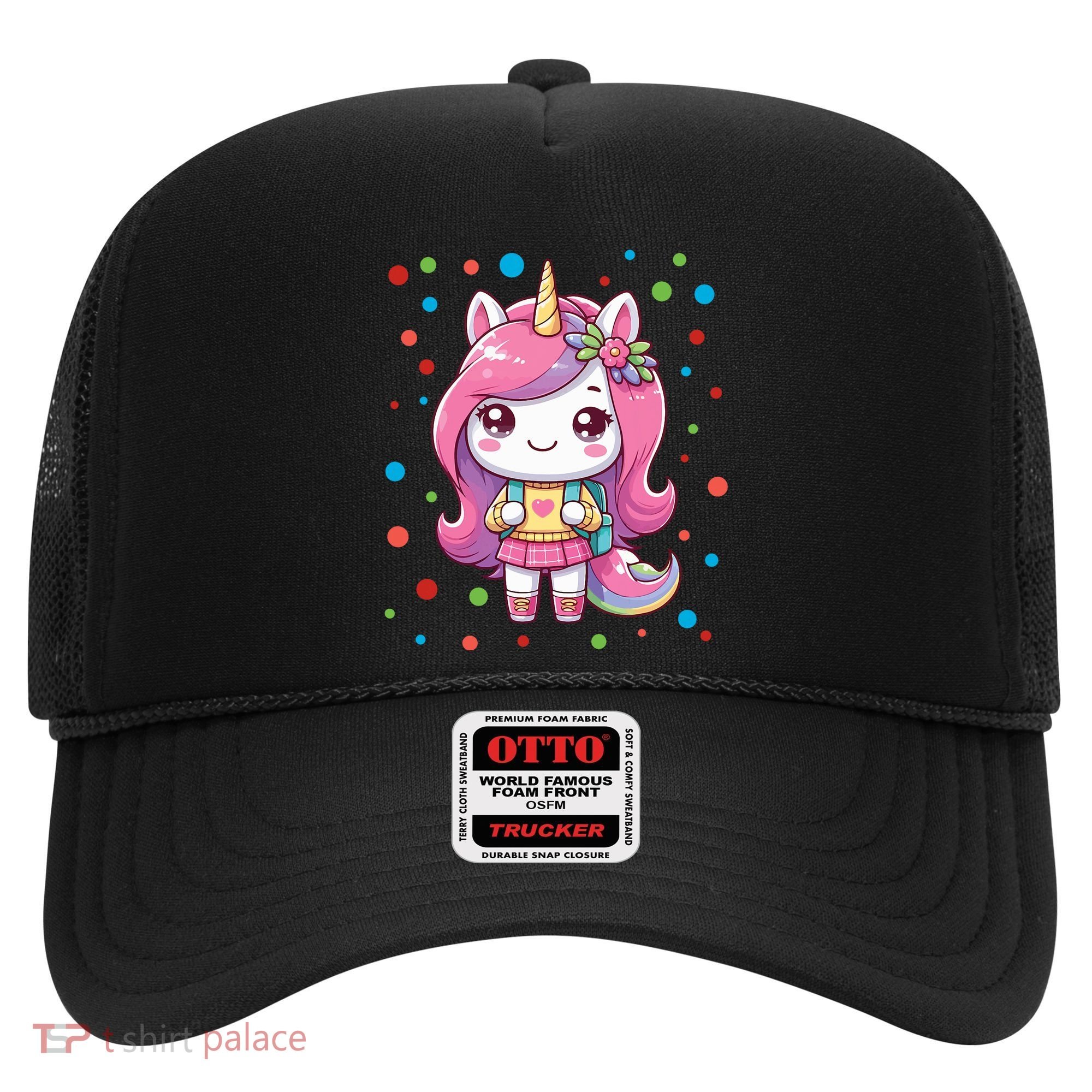 Happy Dot Day Unicorn Dots For Girl Hat