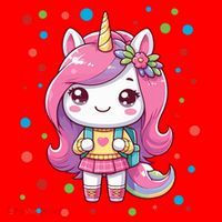 Happy Dot Day Unicorn Dots For Girl Santa Hat thumb 1