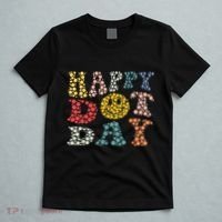 Happy Dot Day Shirts For Teacher Smile Face T-Shirt thumb 5