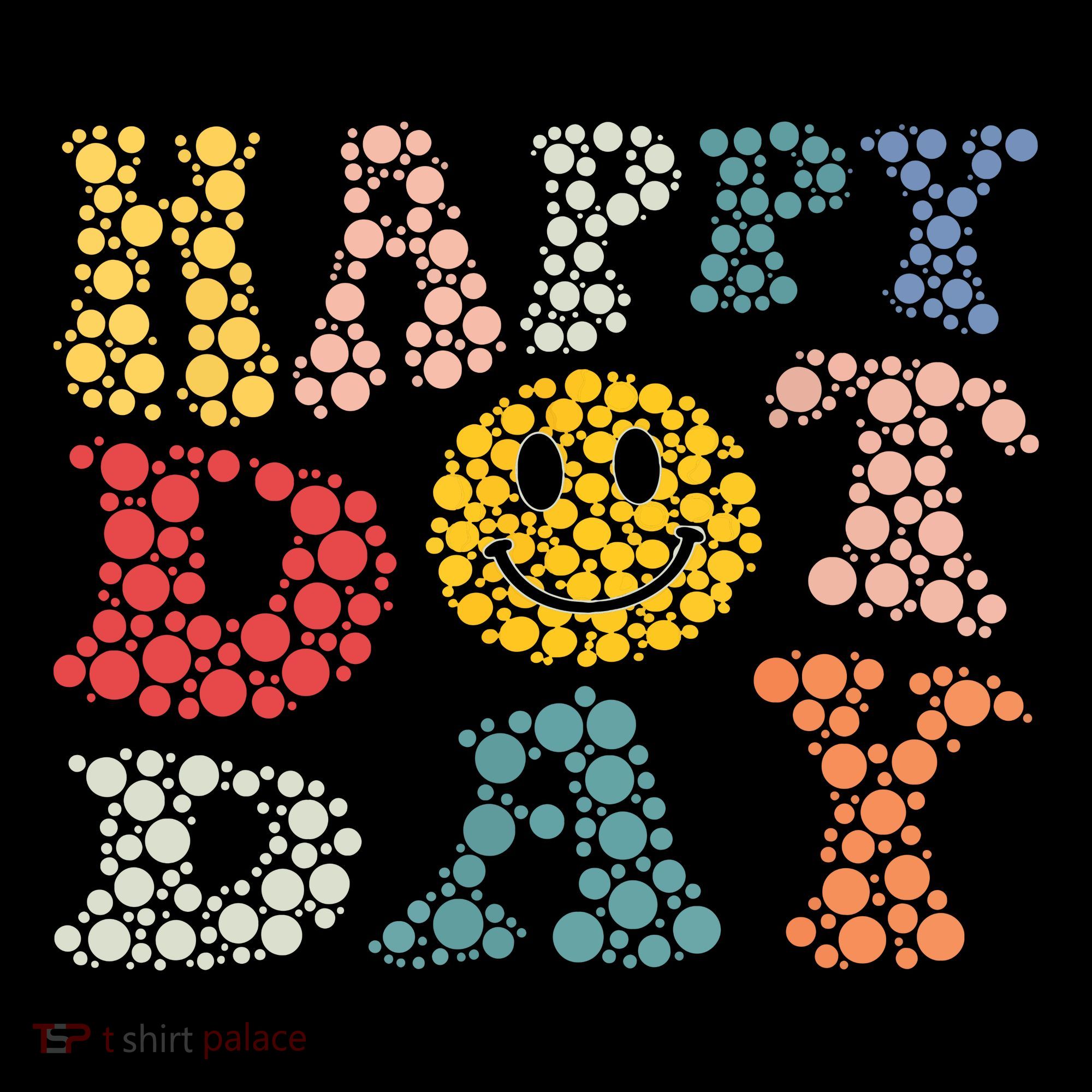 Happy Dot Day Shirts For Teacher Smile Face Women's Hoodie