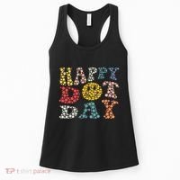 Happy Dot Day Shirts For Teacher Smile Face Women's Tank Top thumb 0