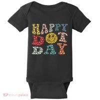 Happy Dot Day Shirts For Teacher Smile Face Baby Bodysuit thumb 0