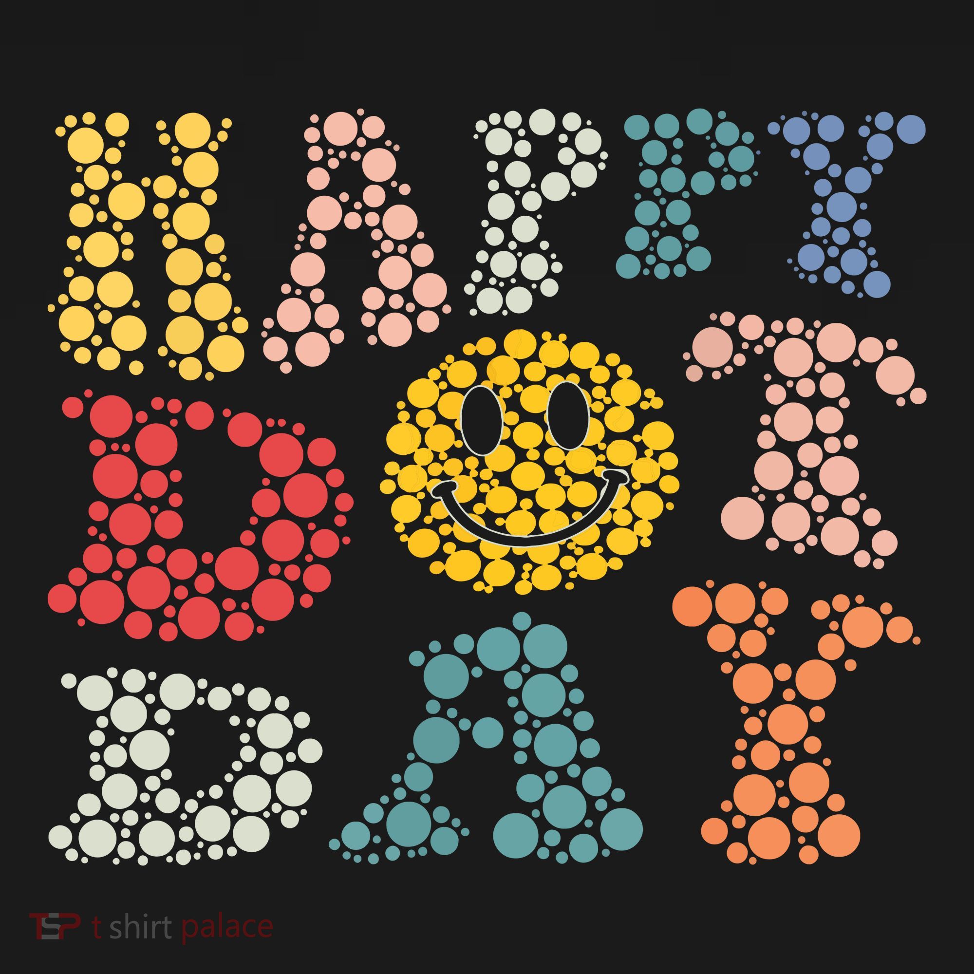 Happy Dot Day Shirts For Teacher Smile Face Women's T-Shirt