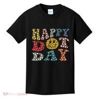 Happy Dot Day Shirts For Teacher Smile Face Kids T-Shirt thumb 0