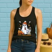 Happy Diwalloween Diwali Halloween Indian Hindu Festival Women's Tank Top thumb 2