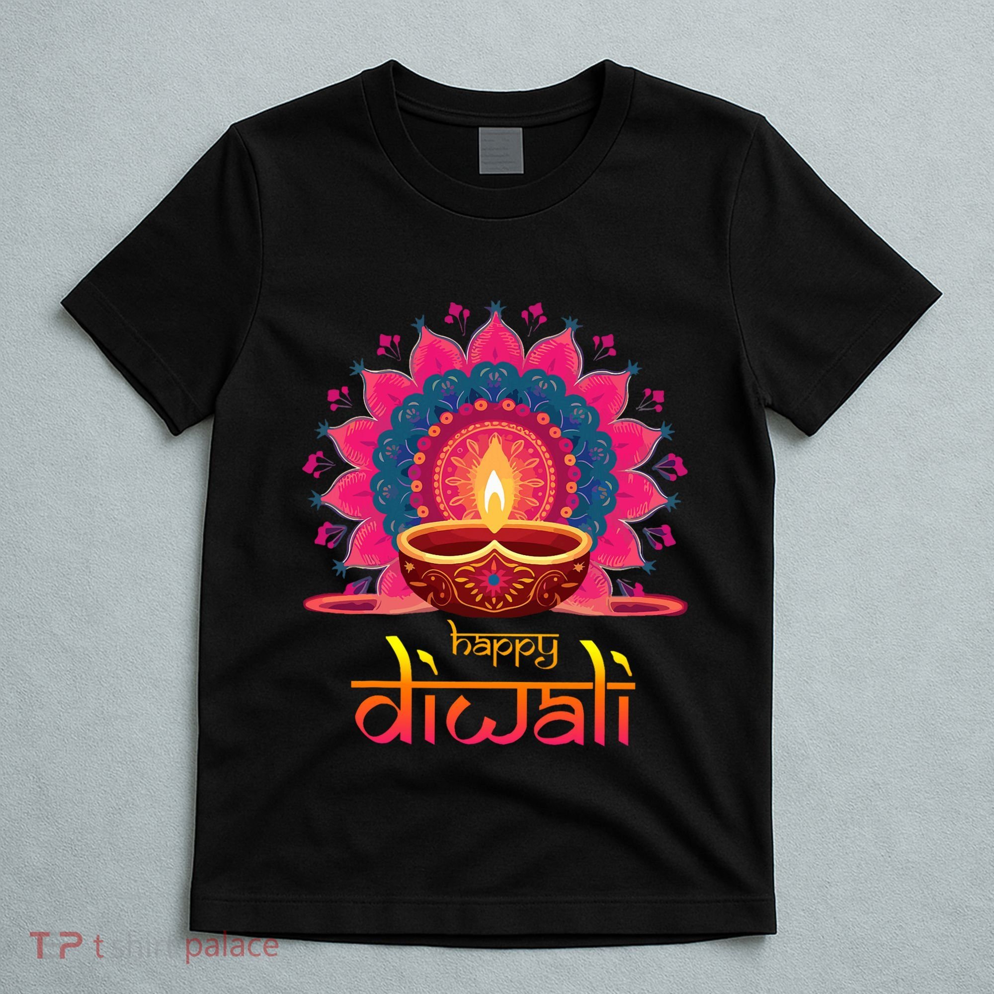 Happy Diwali Deepavali Hindu Indian Festival Of Lights T-Shirt