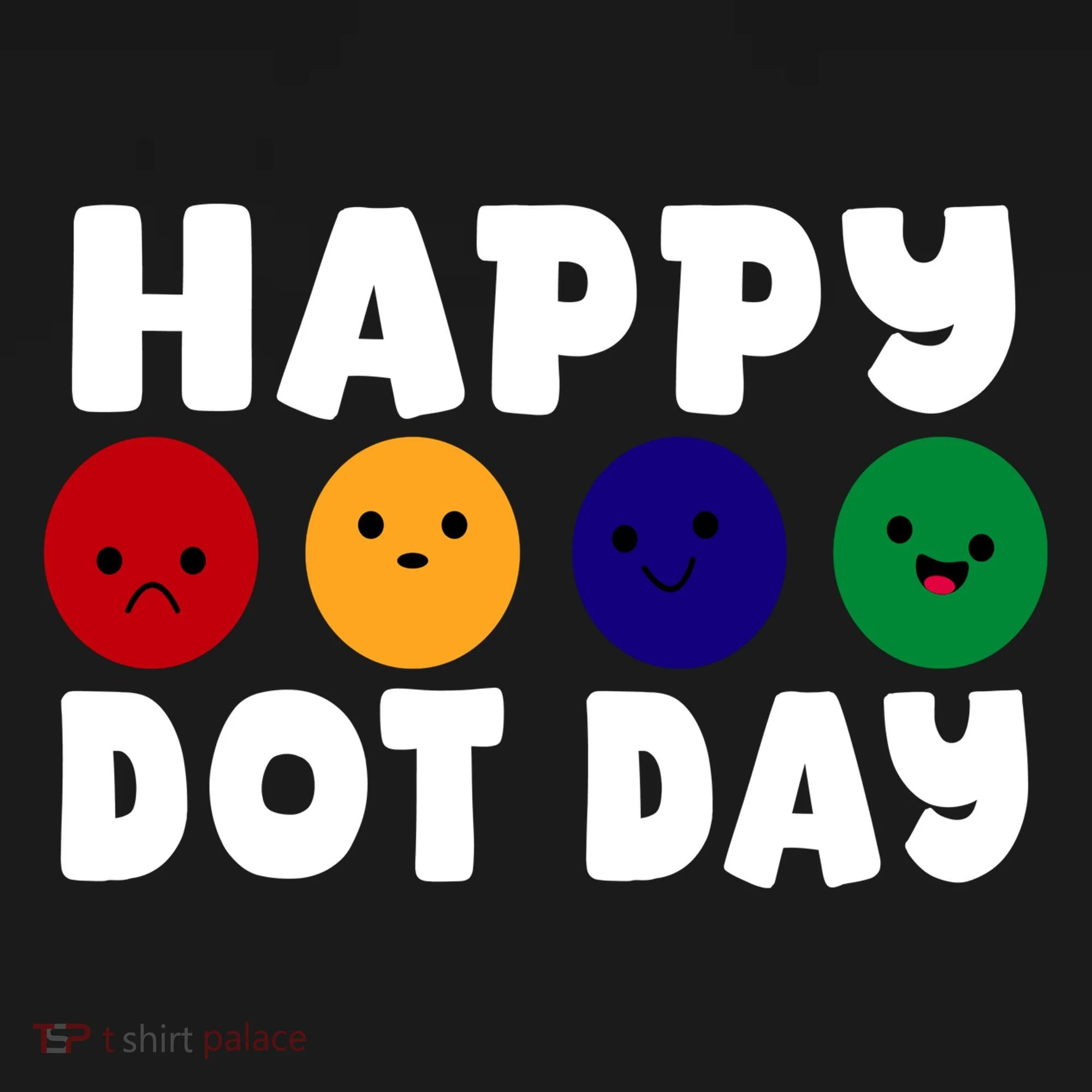 Happy Dot Day Doggie Tank