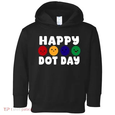 Happy Dot Day Toddler Hoodie