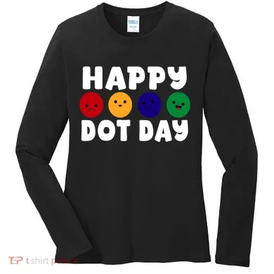 Happy Dot Day Women's Long Sleeve Shirt