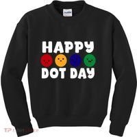 Happy Dot Day Kids Sweatshirt thumb 0