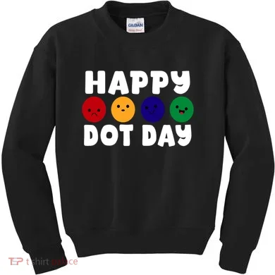 Happy Dot Day Kids Sweatshirt