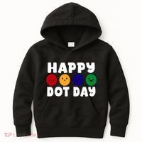 Happy Dot Day Kids Hoodie thumb 0