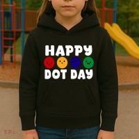 Happy Dot Day Kids Hoodie thumb 3