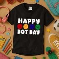 Happy Dot Day Kids T-Shirt thumb 3