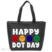 Happy Dot Day Tote Bag thumb 0
