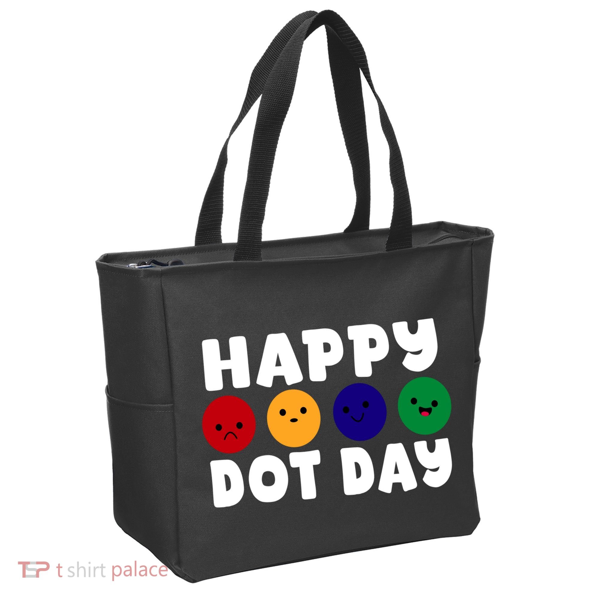 Happy Dot Day Tote Bag