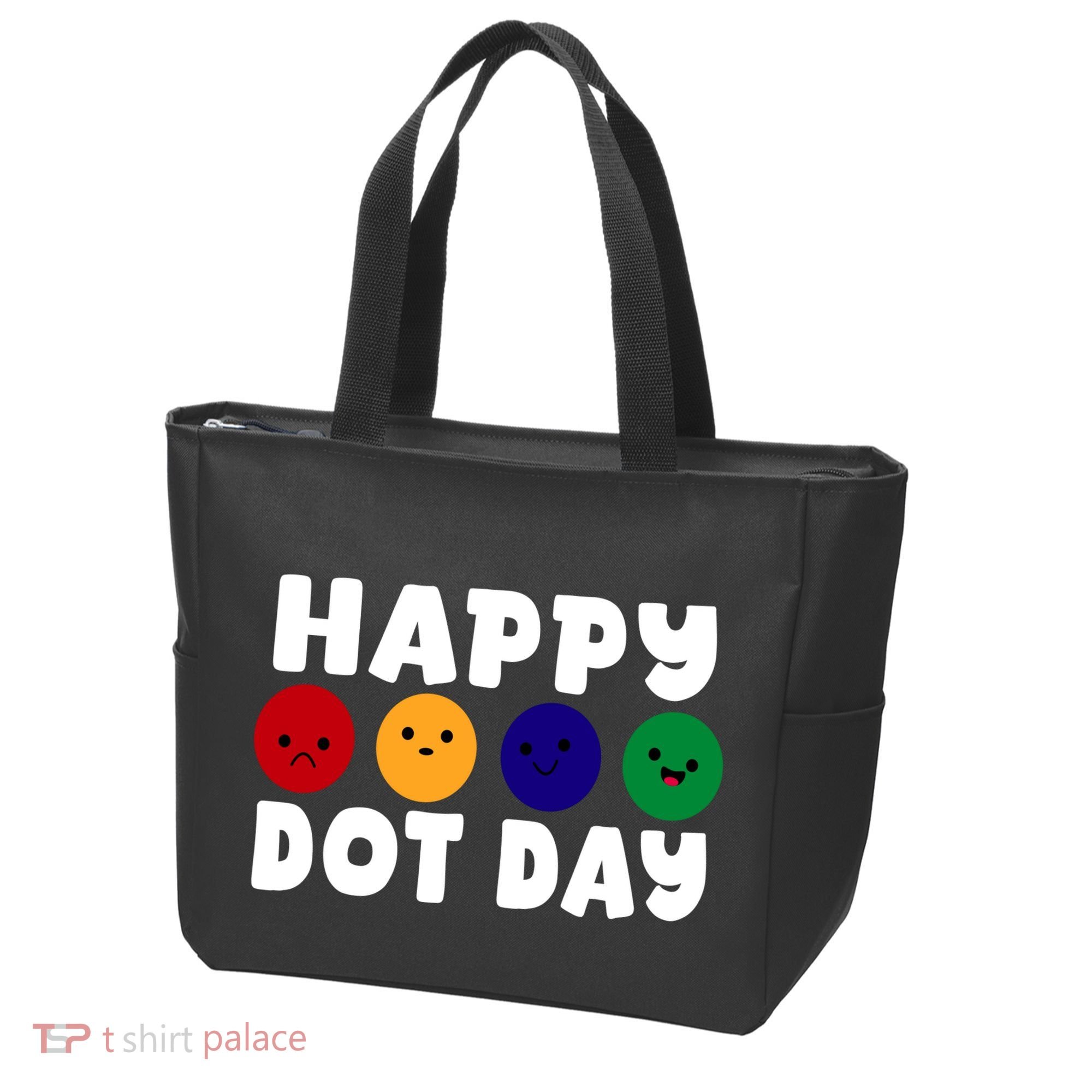 Happy Dot Day Tote Bag