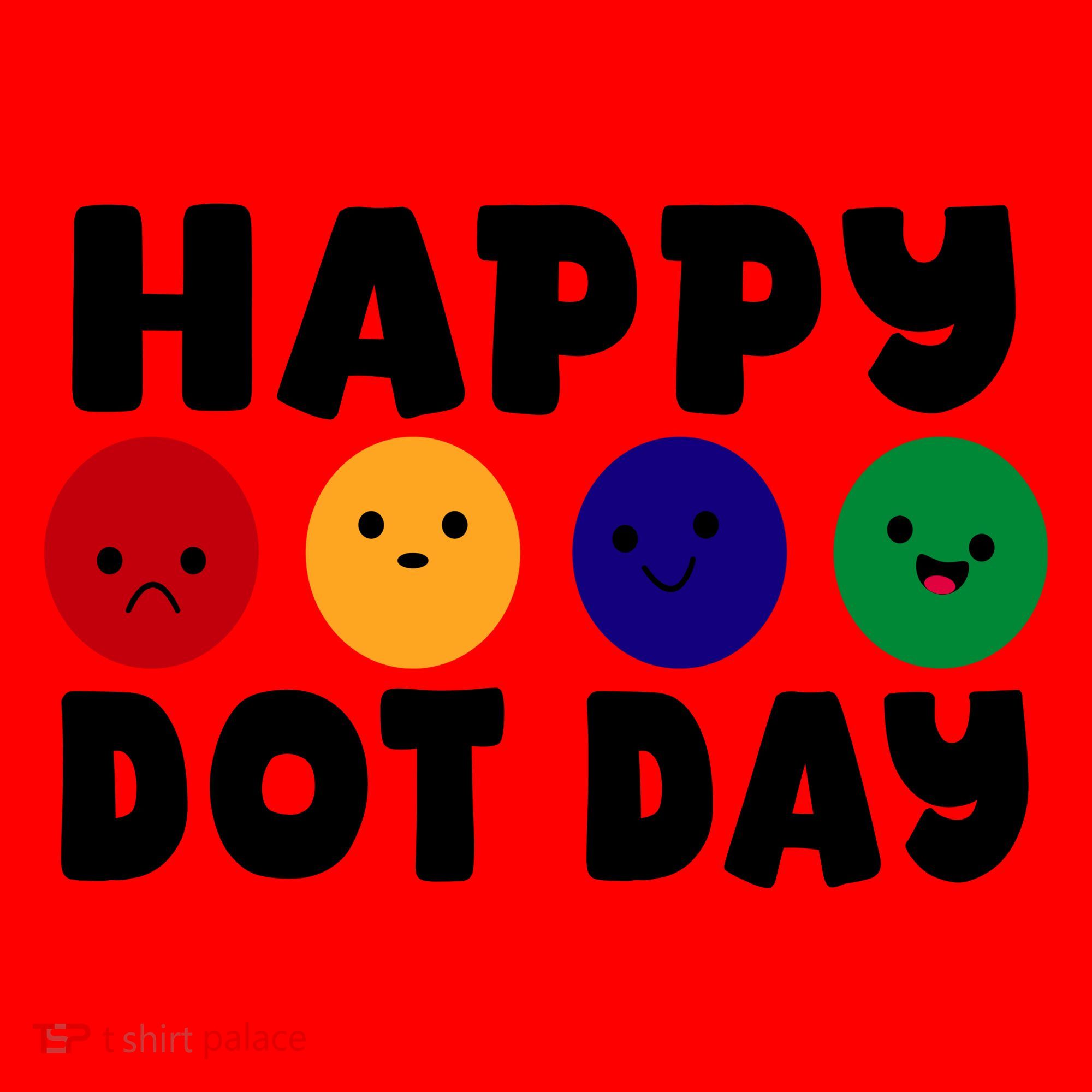 Happy Dot Day Santa Hat