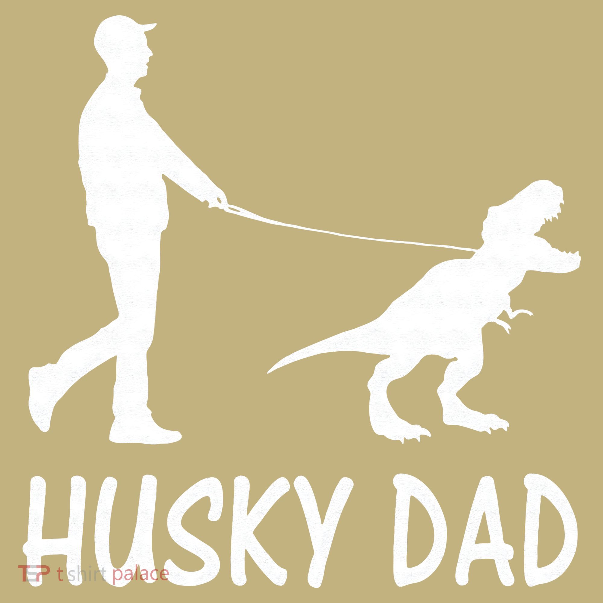 Husky Dad Dinosaur Siberian Husky Dog Owner Funny Father Day Sweatshirt