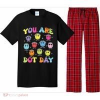 Happy Dot Day Teacher Smile Face Pajama Set thumb 0