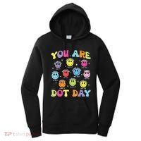 Happy Dot Day Teacher Smile Face Women's Hoodie thumb 0