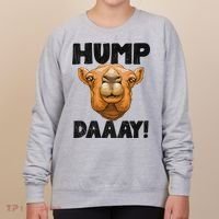 Hump Day Desert Animal Lover Women's Sweatshirt thumb 0