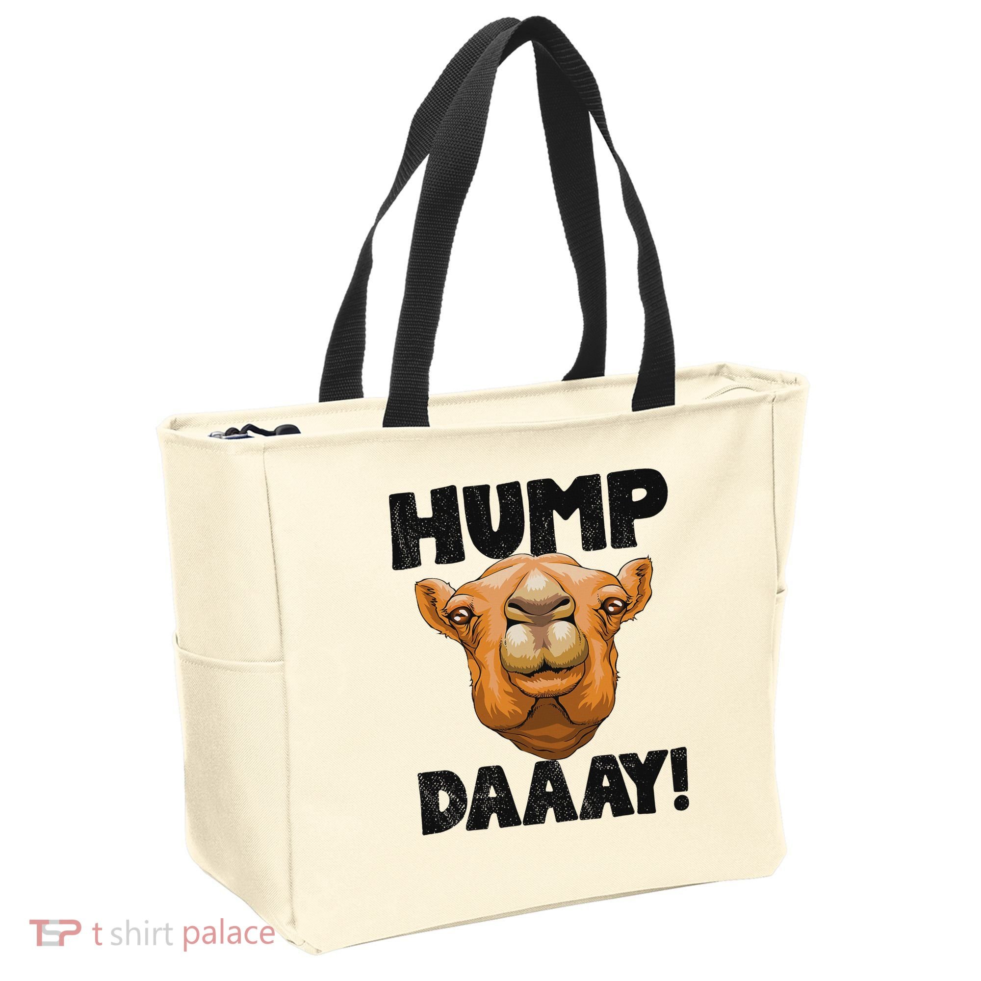 Hump Day Desert Animal Lover Tote Bag