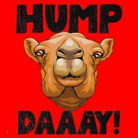 Hump Day Desert Animal Lover Santa Hat thumb 1