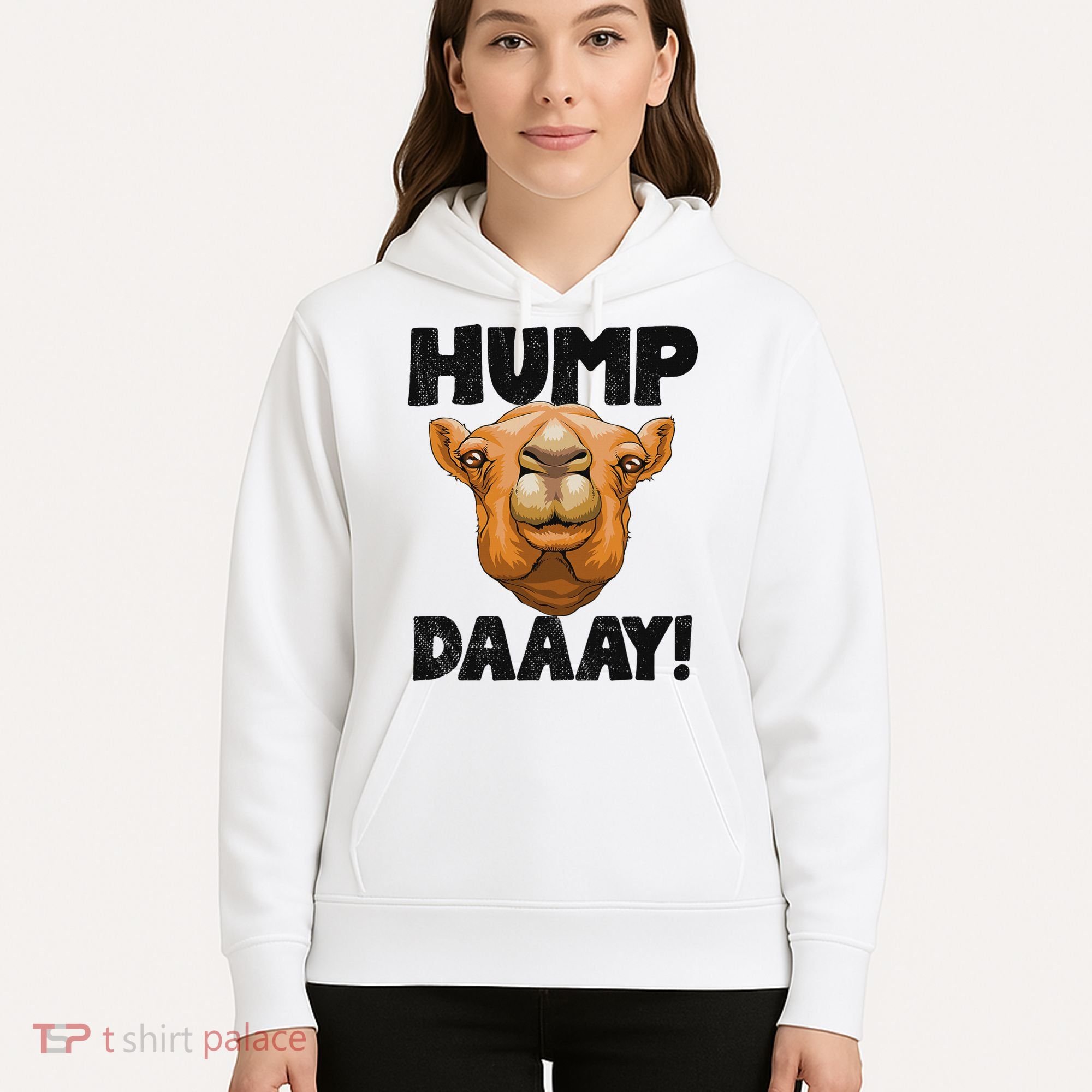 Hump Day Desert Animal Lover Hoodie