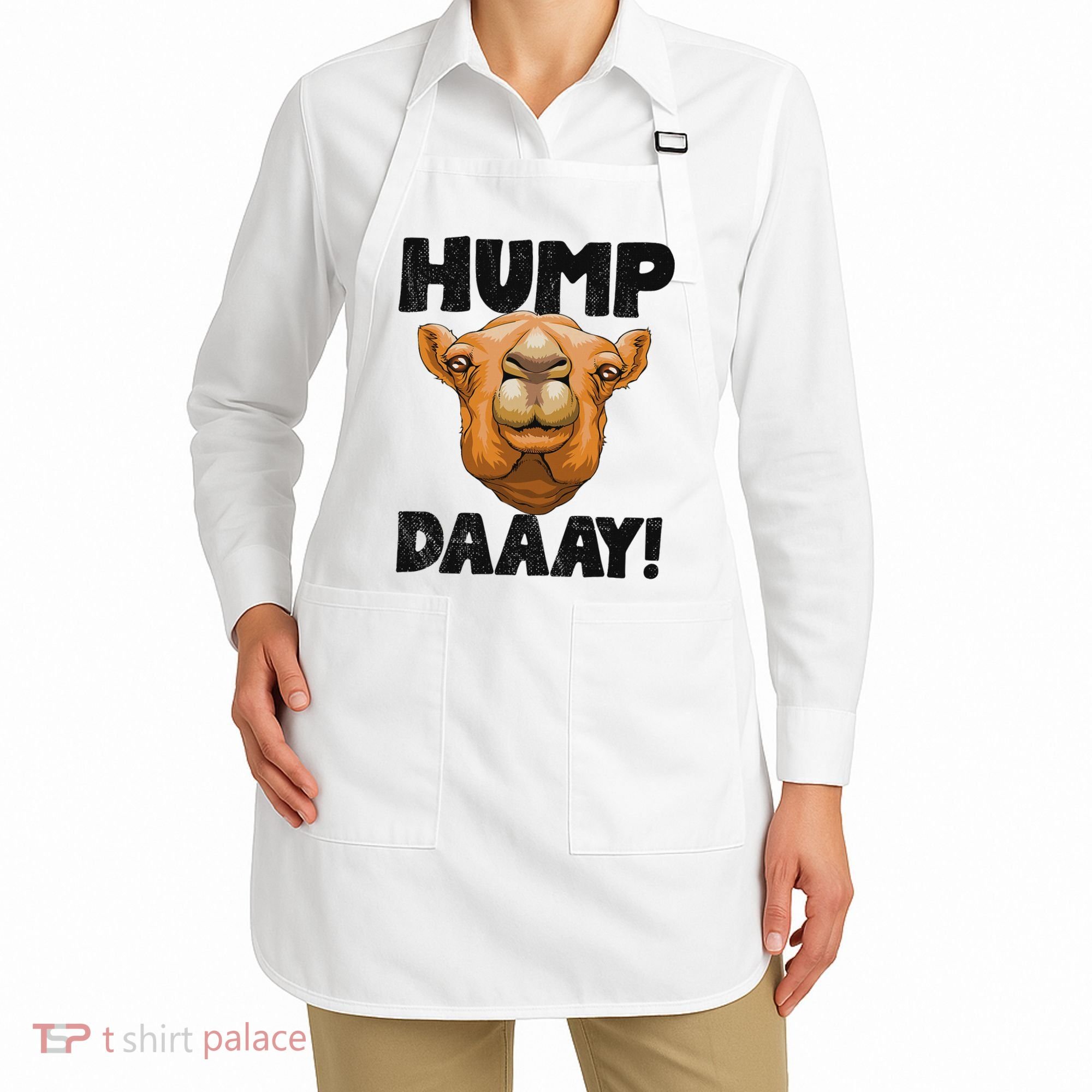 Hump Day Desert Animal Lover Apron