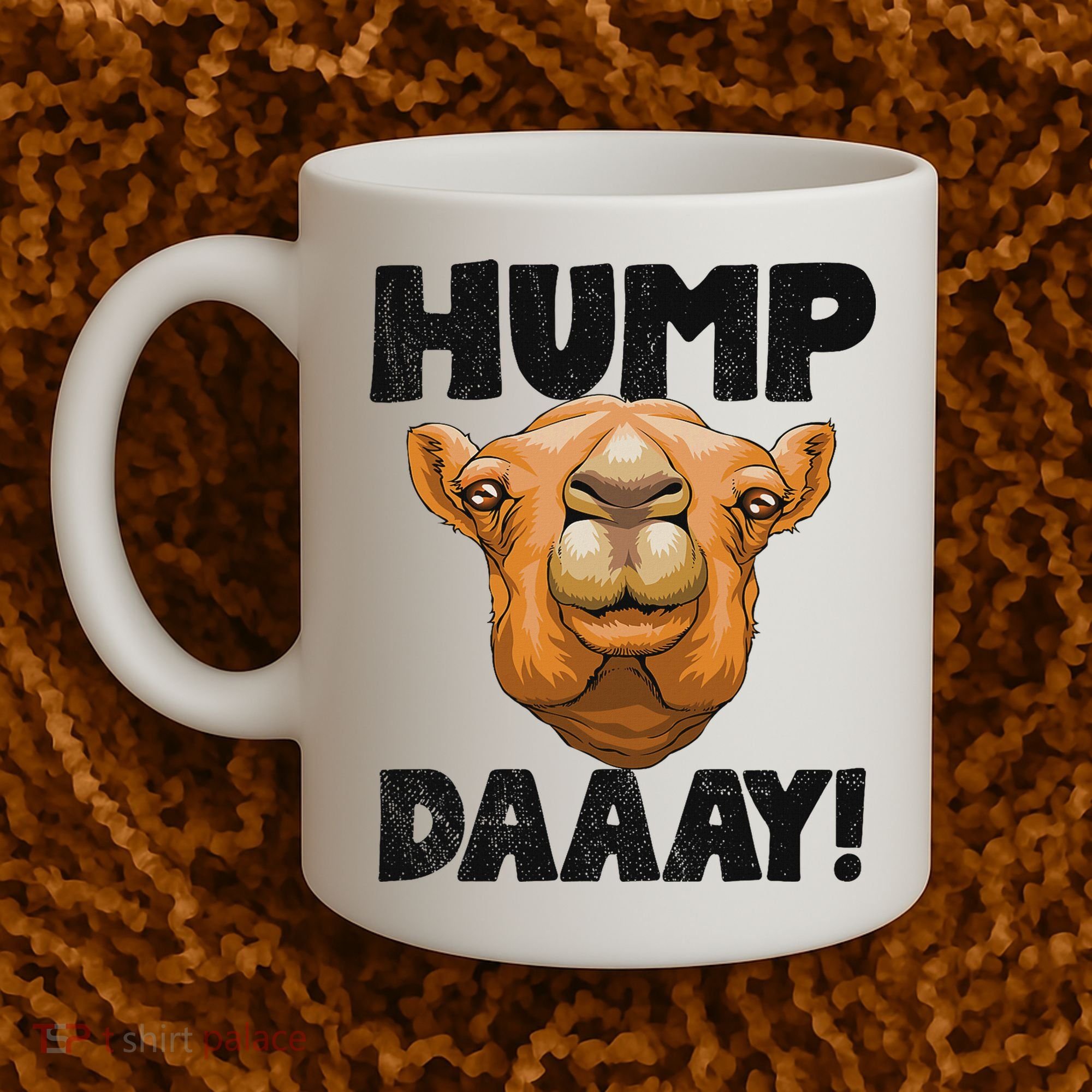 Hump Day Desert Animal Lover Coffee Mug