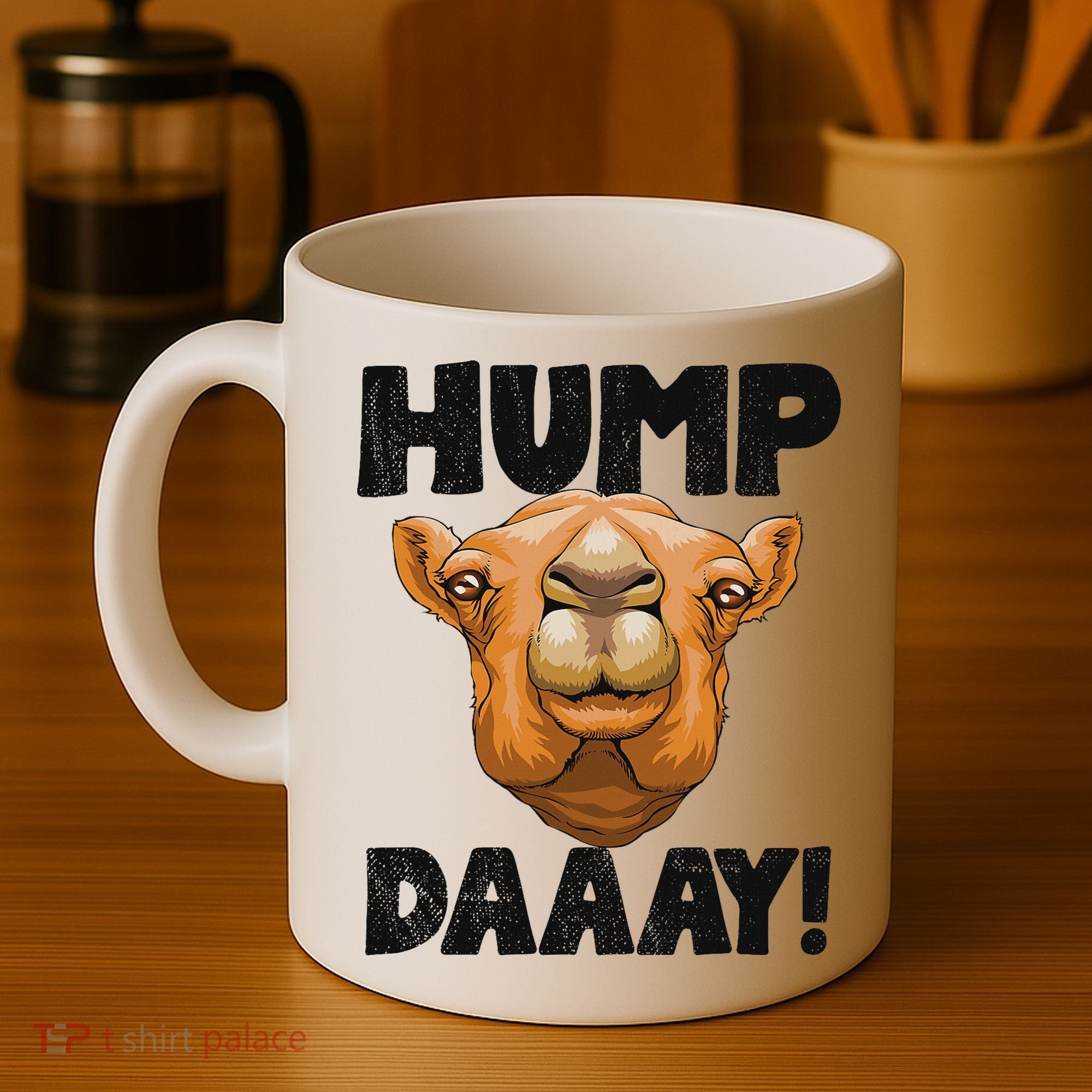 Hump Day Desert Animal Lover Coffee Mug
