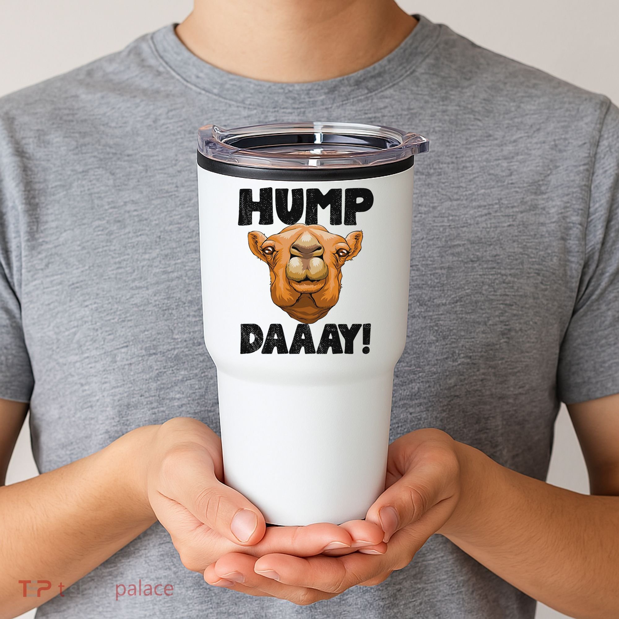 Hump Day Desert Animal Lover Tumbler