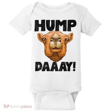 Hump Day Desert Animal Lover Baby Bodysuit