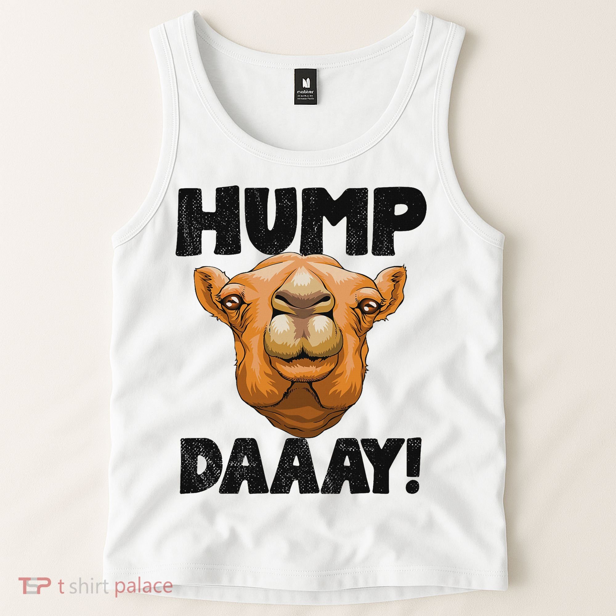 Hump Day Desert Animal Lover Tank Top