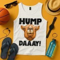 Hump Day Desert Animal Lover Tank Top thumb 4